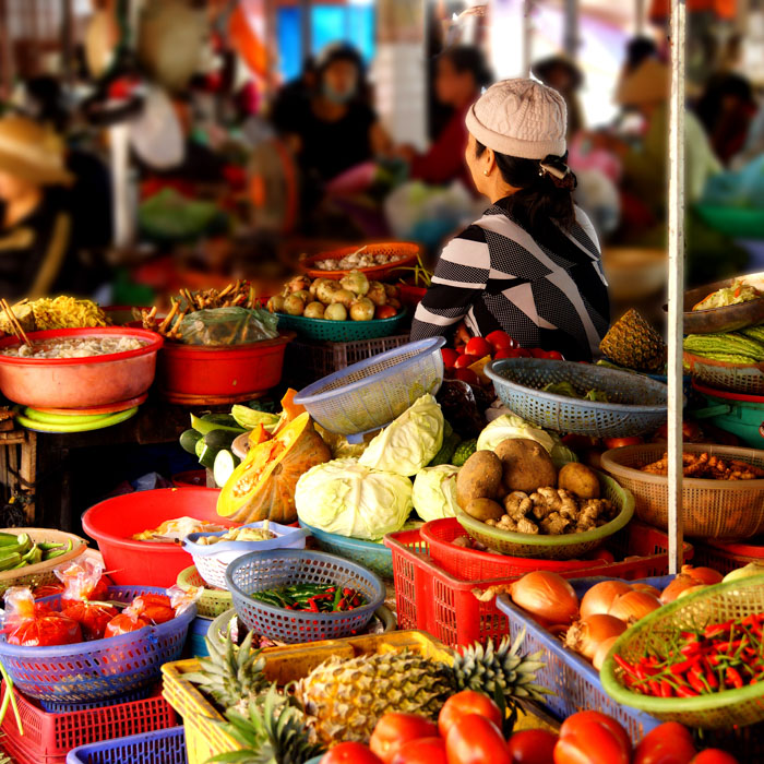 Vietnam, Hoi An, Market