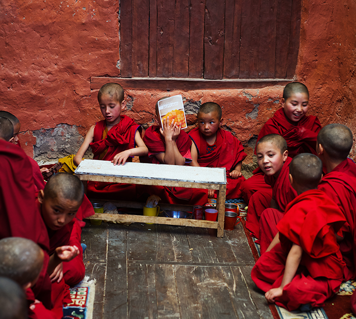 Joseph Gatto, children, Ladakh, India